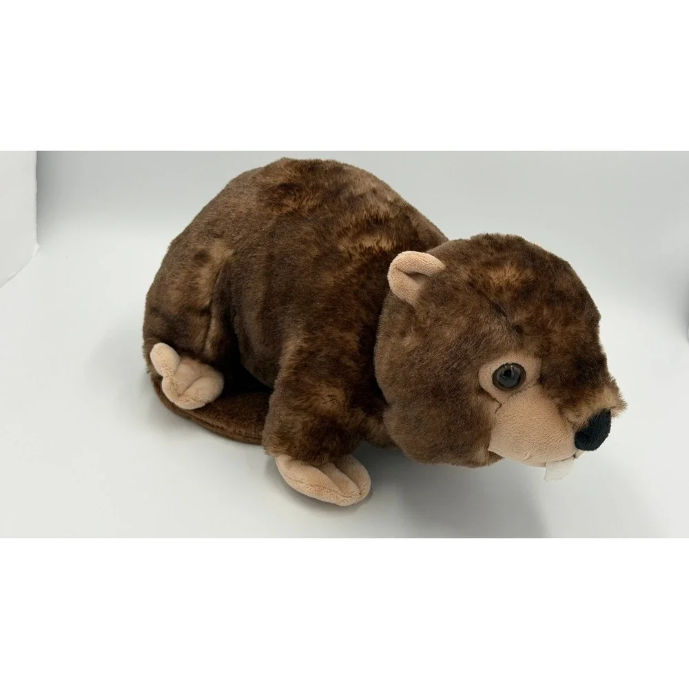 The Petting Zoo Wild Onez Beaver Plush 12
